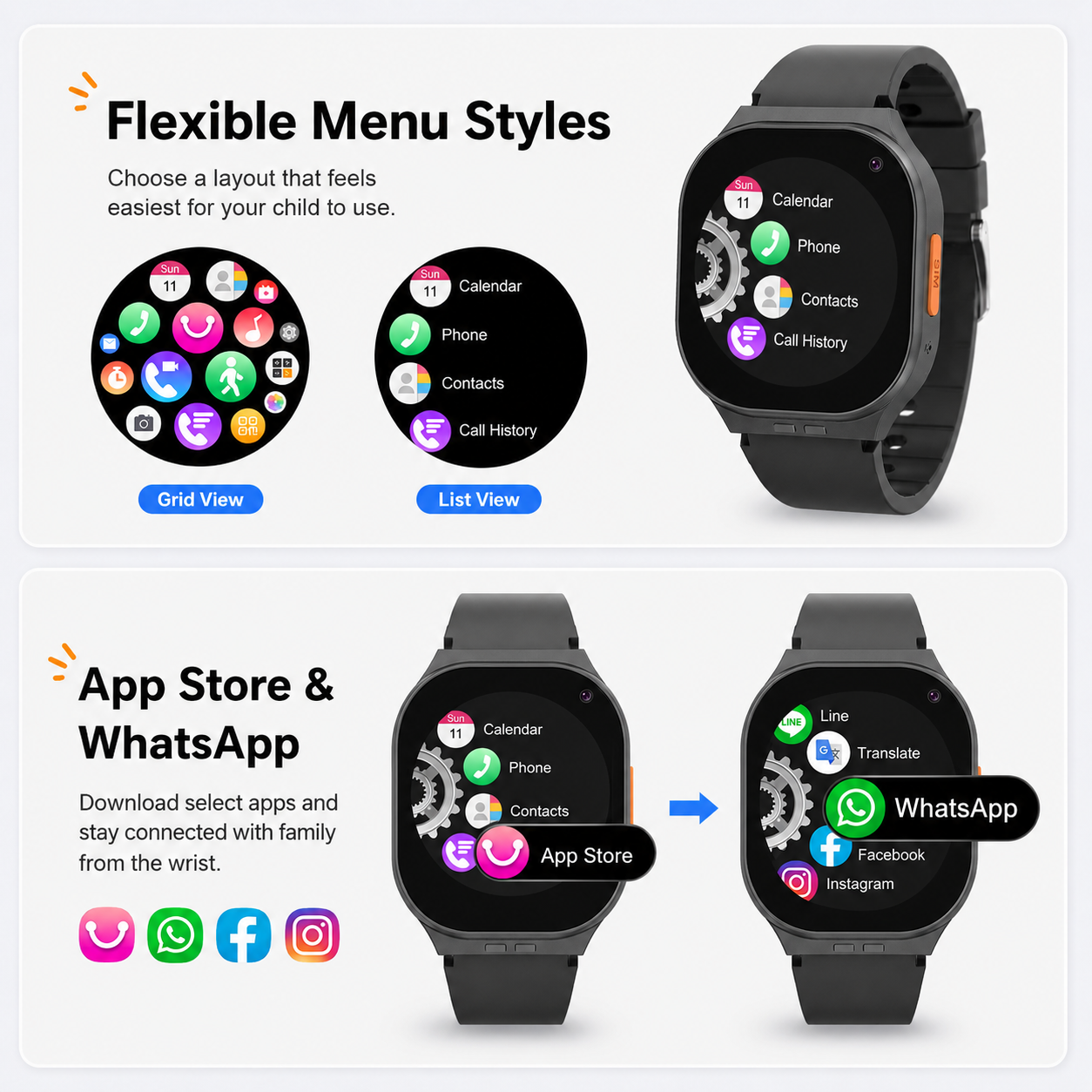 Strapped™ Pro Kids Smart Watch